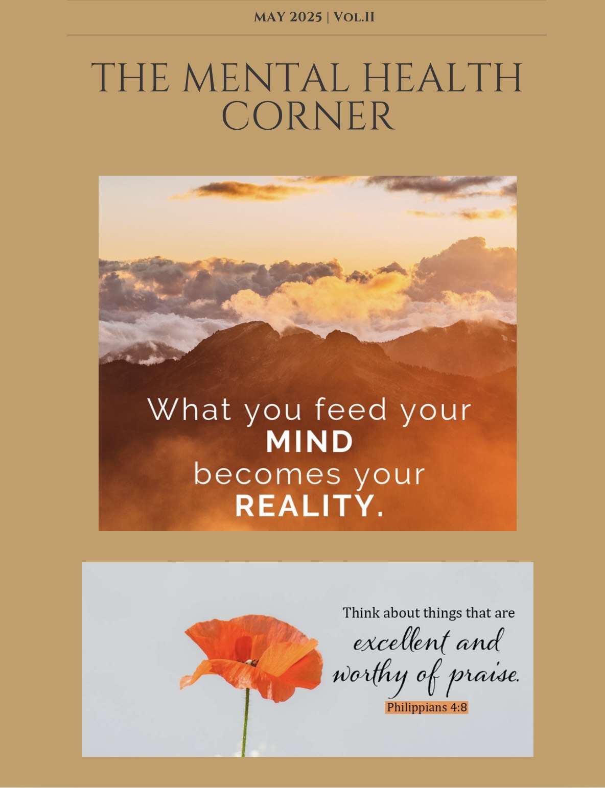 May 2025 Newsletter Cover