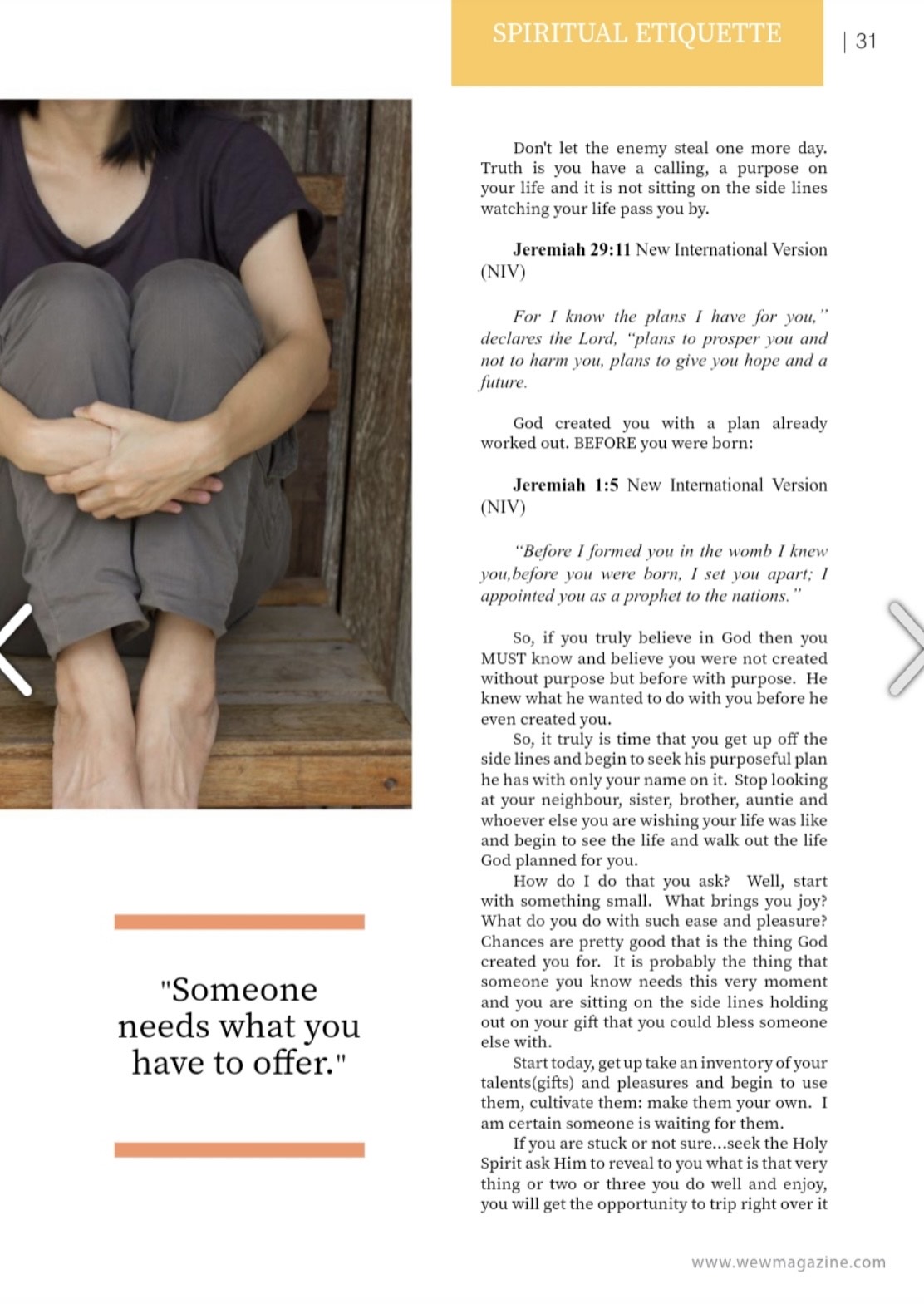 Are You Sitting on the Side-Lines? - Page 2